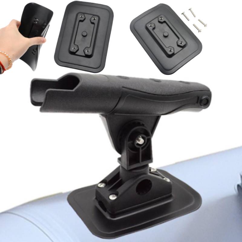 Fishing Kayak Fish Finder Mount - Set di 1 supporto per canna