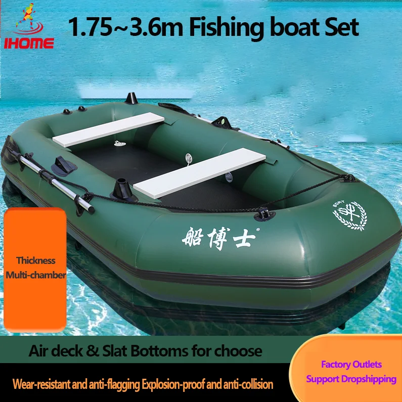 Fishing Kayak Sit On Top - 1.75 ~ 3.6m Green Fishing Kayak