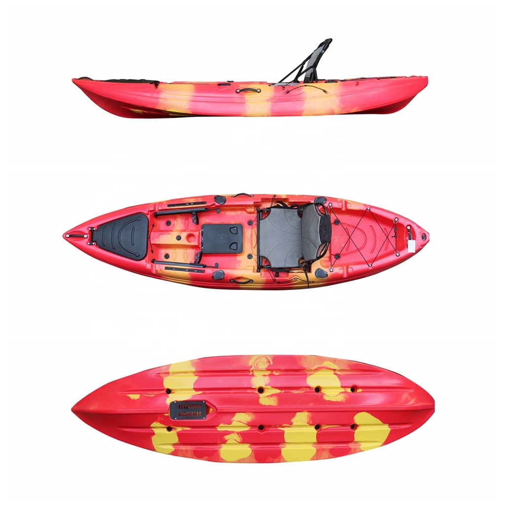 Fishing Kayak Sit On Top - Kayak in plastica per catamarano con