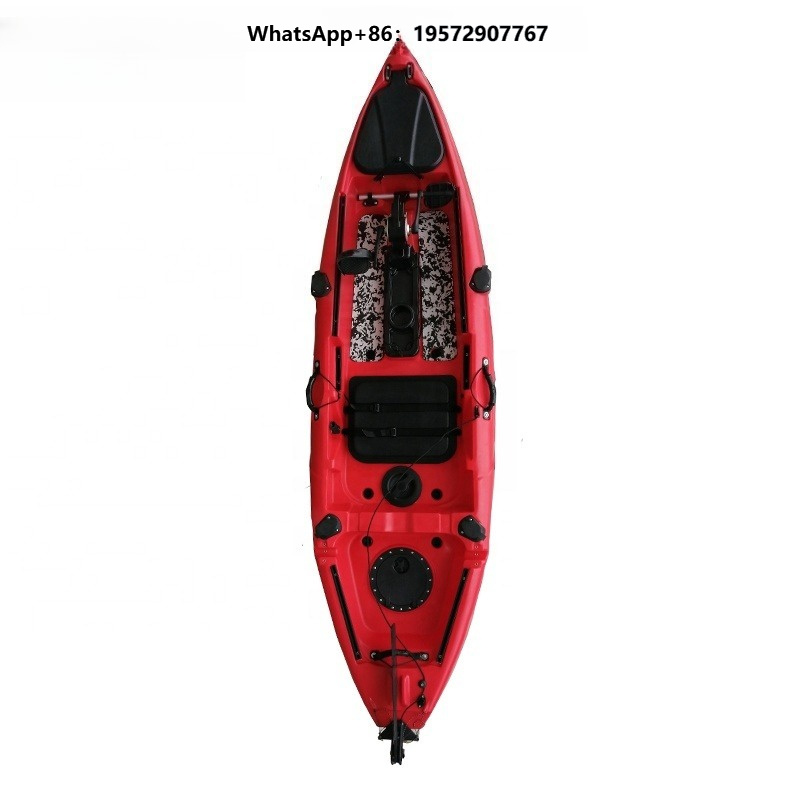 Fishing Kayak Pedal Drive - Kayak Singolo da Pesca 12ft con
