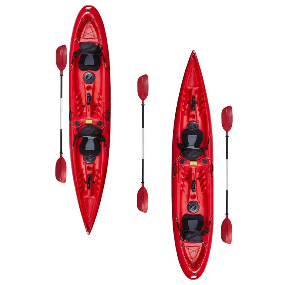Fishing Kayak Pedal Drive - Kayak in Plastica Rotostampata da 3,9m
