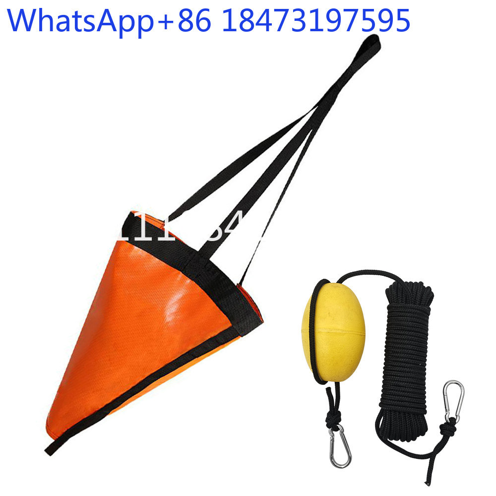 Fishing Kayak Anchor - Ancora di trazione, Corda per ancora