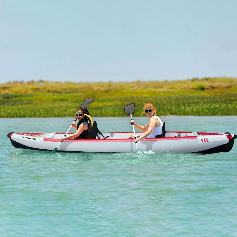 Fishing Kayak Sit In - Popolare singolo doppio sedile gonfiabile pieghevole