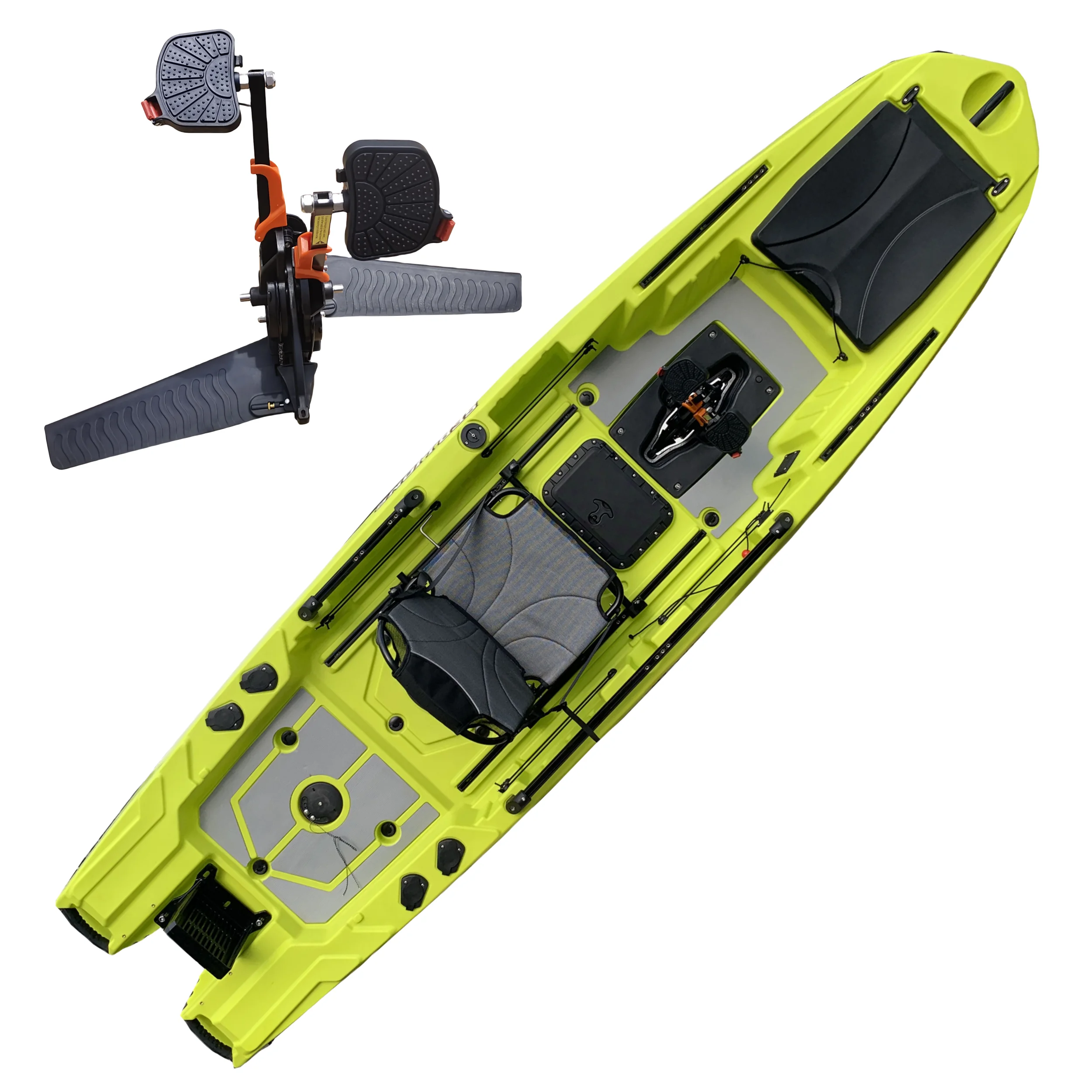 Fishing Kayak Seat - Pedale da pesca singolo Kajak in
