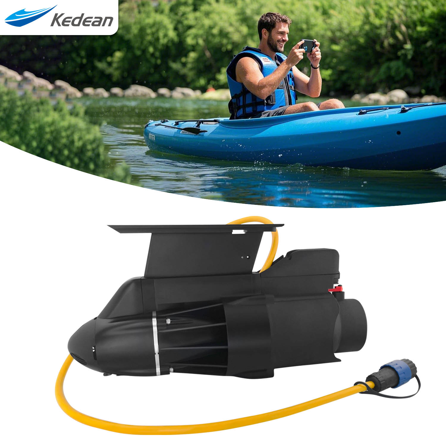 Fishing Kayak Trolling Motor - Motore elettrico direzionale per pesca alla