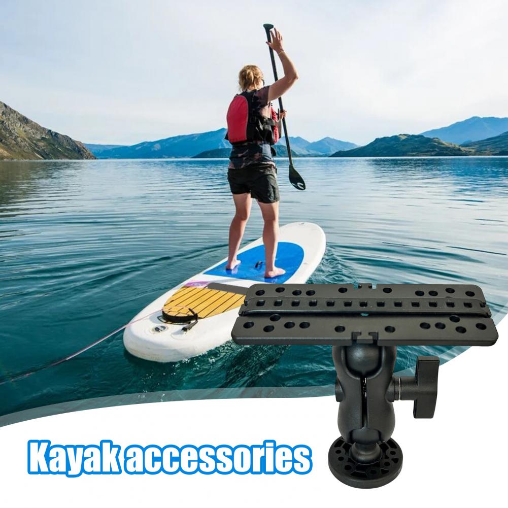 Fishing Kayak Fish Finder Mount - Supporto Regolabile per Ecoscandaglio da Kayak
