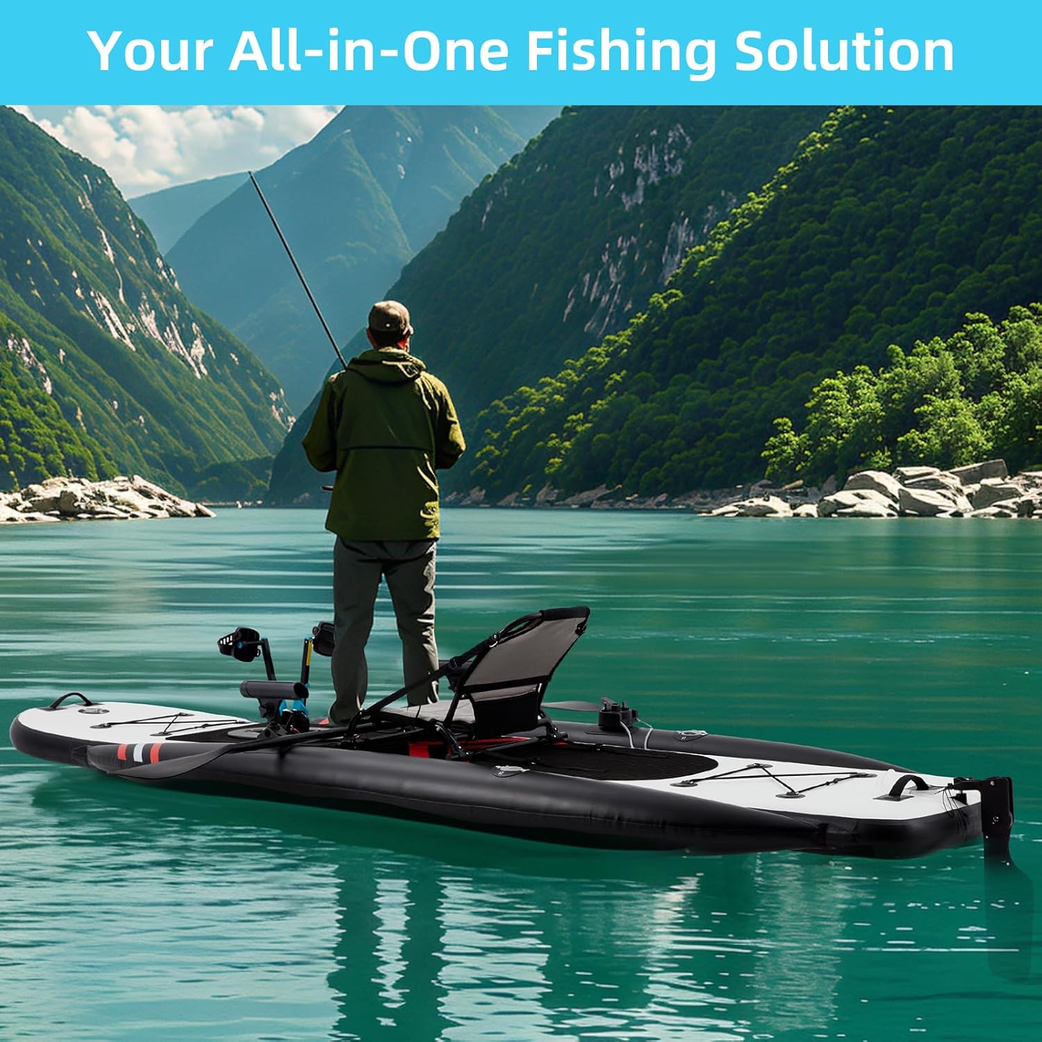 Kayak Gonfiabile da Pesca Prem - Fishing Kayak Inflatable recensione e prezzo