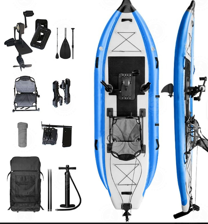 Kayak Professionale Gonfiabile - Fishing Kayak Pedal Drive recensione e prezzo