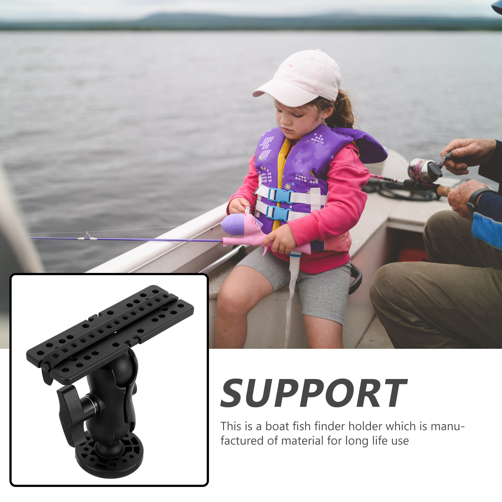 Supporto Robusto per Ecoscanda - Fishing Kayak Fish Finder Mount recensione e prezzo