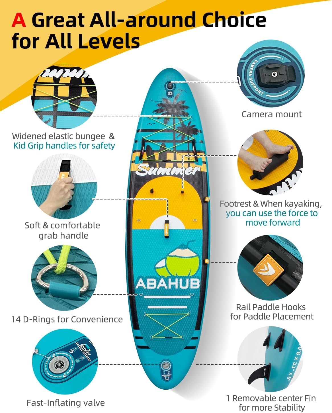 Tavola da Stand Up Paddle gonf - Fishing Kayak Paddle recensione e prezzo