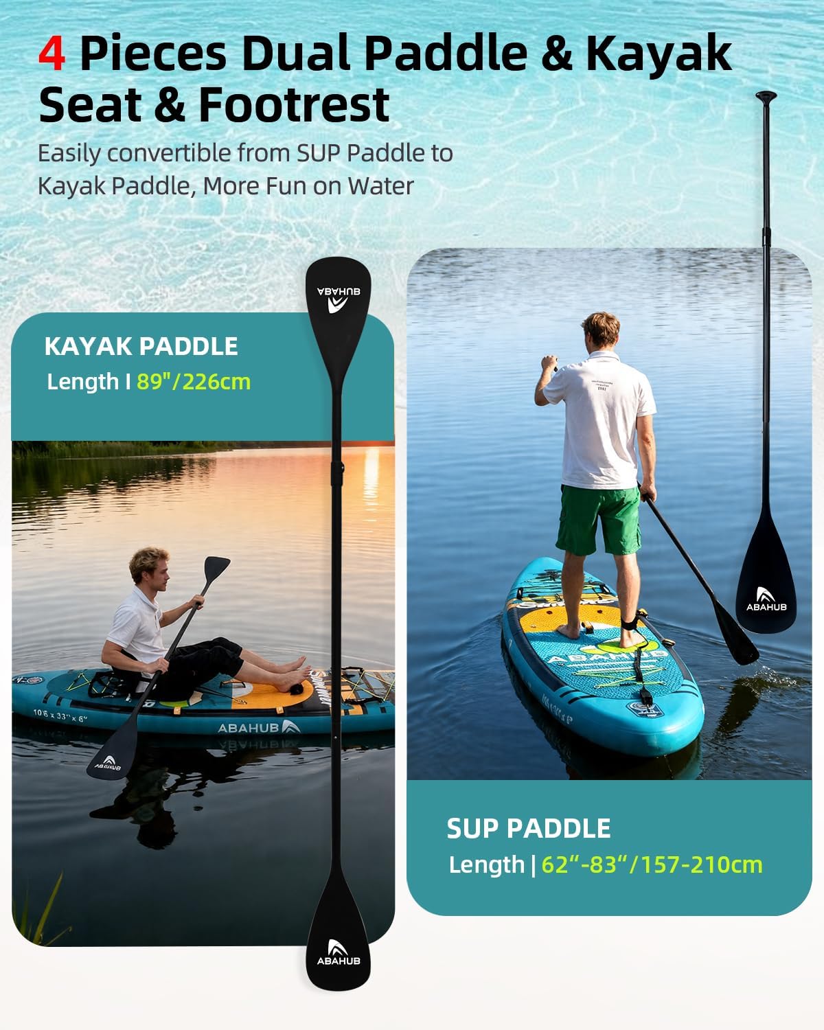 Tavola da Stand Up Paddle gonf - Fishing Kayak Paddle recensione e prezzo