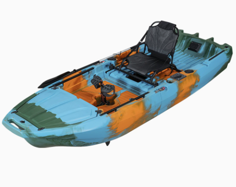 Kayak monoposto da pesca da di - Fishing Kayak Pedal Drive recensione e prezzo