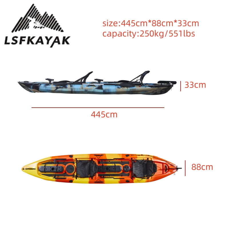 Kayak da Pesca per 2 Persone c - Fishing Kayak Paddle recensione e prezzo