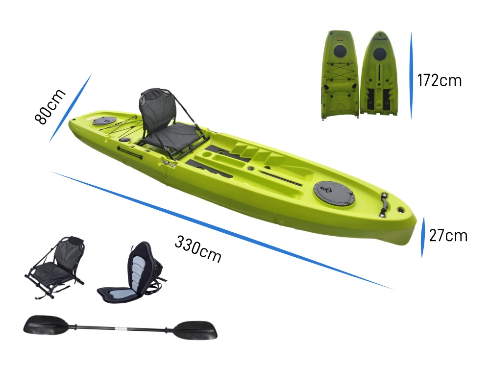Nuovo Kayak Modulare 2025 da 1 - Fishing Kayak Sit On Top recensione e prezzo