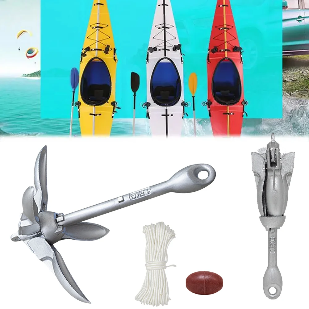 0.7KG 1.5KG Pieghevole In Acci - Fishing Kayak Anchor recensione e prezzo