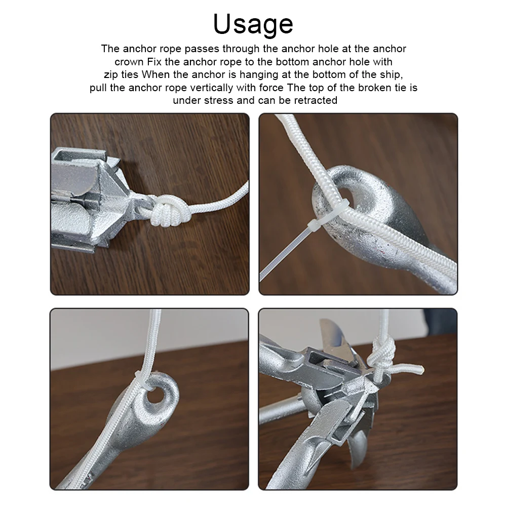 0.7KG 1.5KG Pieghevole In Acci - Fishing Kayak Anchor recensione e prezzo