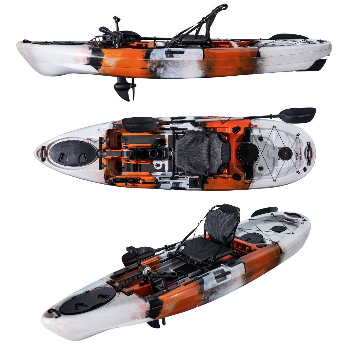 Canoa in plastica per kayak da - Fishing Kayak Pedal Drive recensione e prezzo