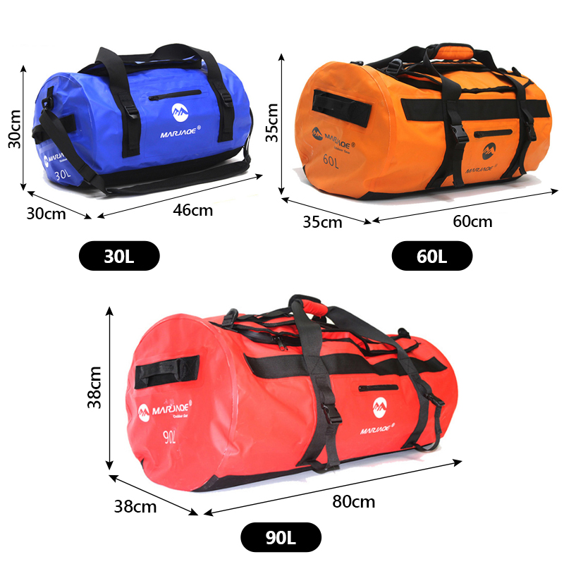 30L 60L 90L Borsa da kayak imp - Fishing Kayak Crate recensione e prezzo