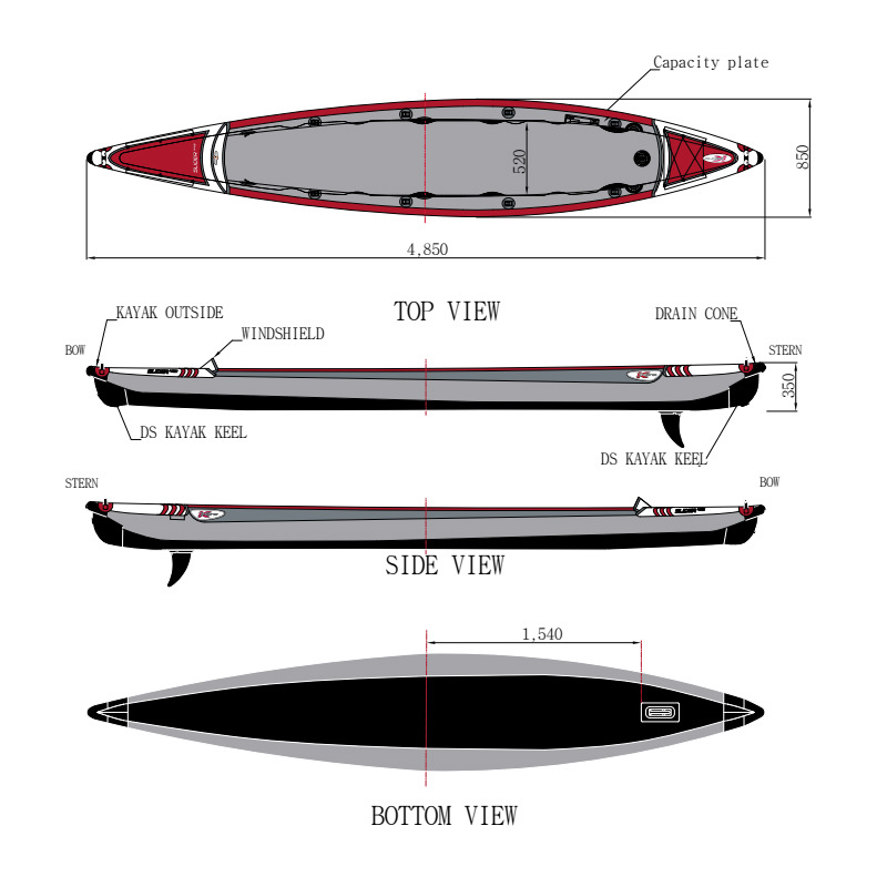 Popolare singolo doppio sedile - Fishing Kayak Sit In recensione e prezzo