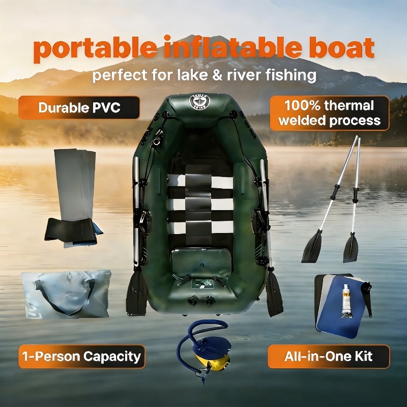 Gommone da Pesca Monoposto Eco - Fishing Kayak Inflatable recensione e prezzo