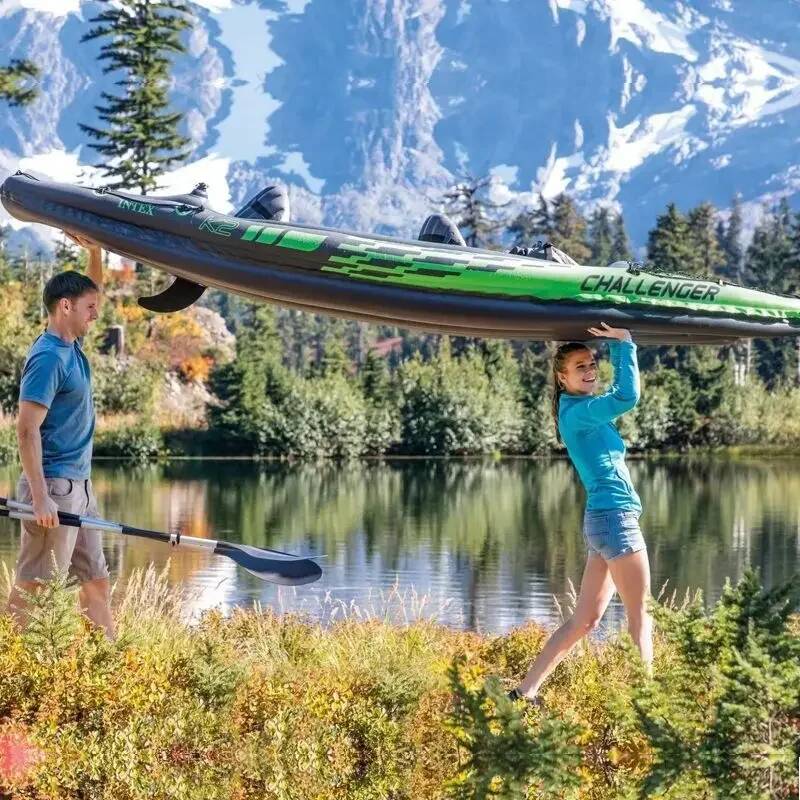 Gommone Gonfiabile per 1/2 Per - Fishing Kayak Inflatable recensione e prezzo